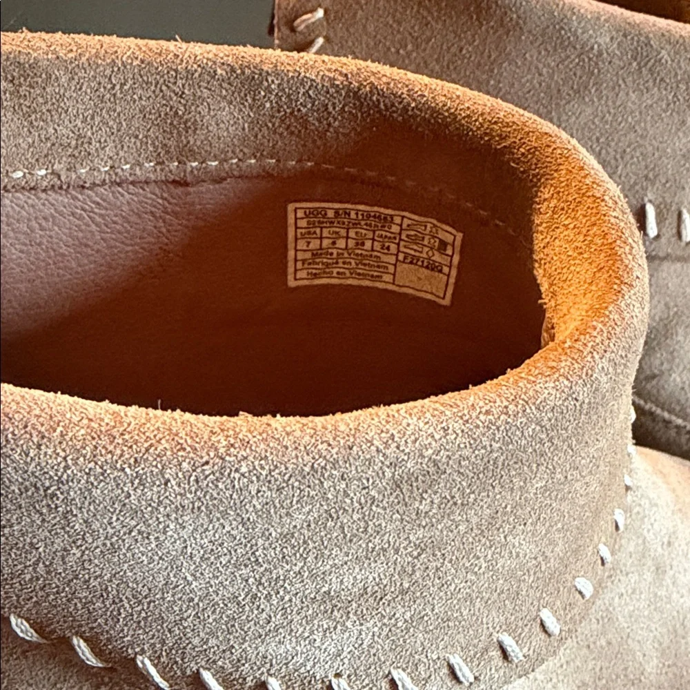 UGG Tan Suede Ankle Booties - Picture 6 of 6